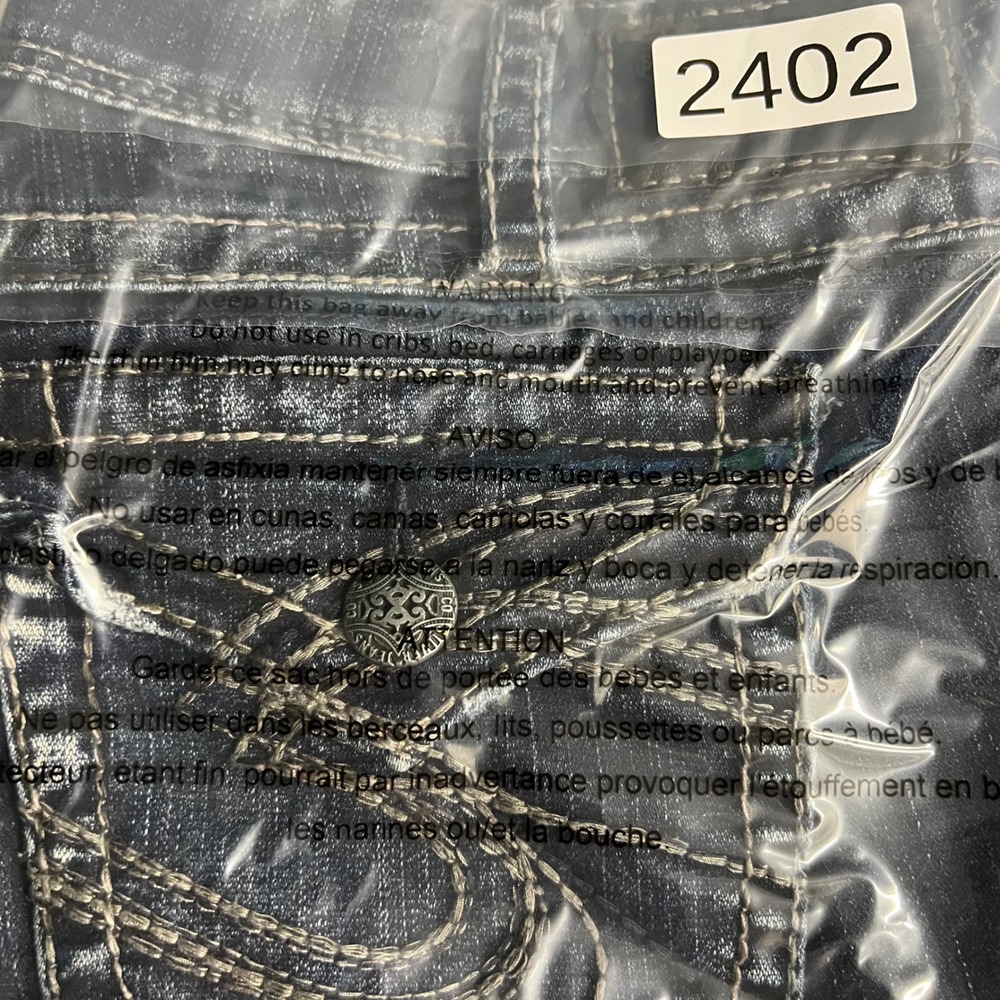 Silver Jeans Co Suki Surplus Mid Rise Bootcut Jeans Dark Wash W31 L30 2402 - Picture 10 of 10